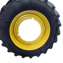 25"W x 46"D, John Deere Yellow Stub Disc