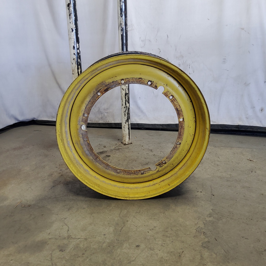 13"W x 46"D, John Deere Yellow 12-Hole Stub Disc