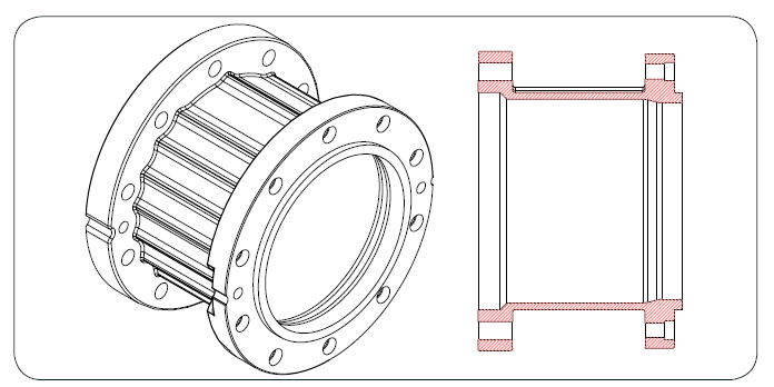 10-Hole 10"L Hub Extension, John Deere Yellow