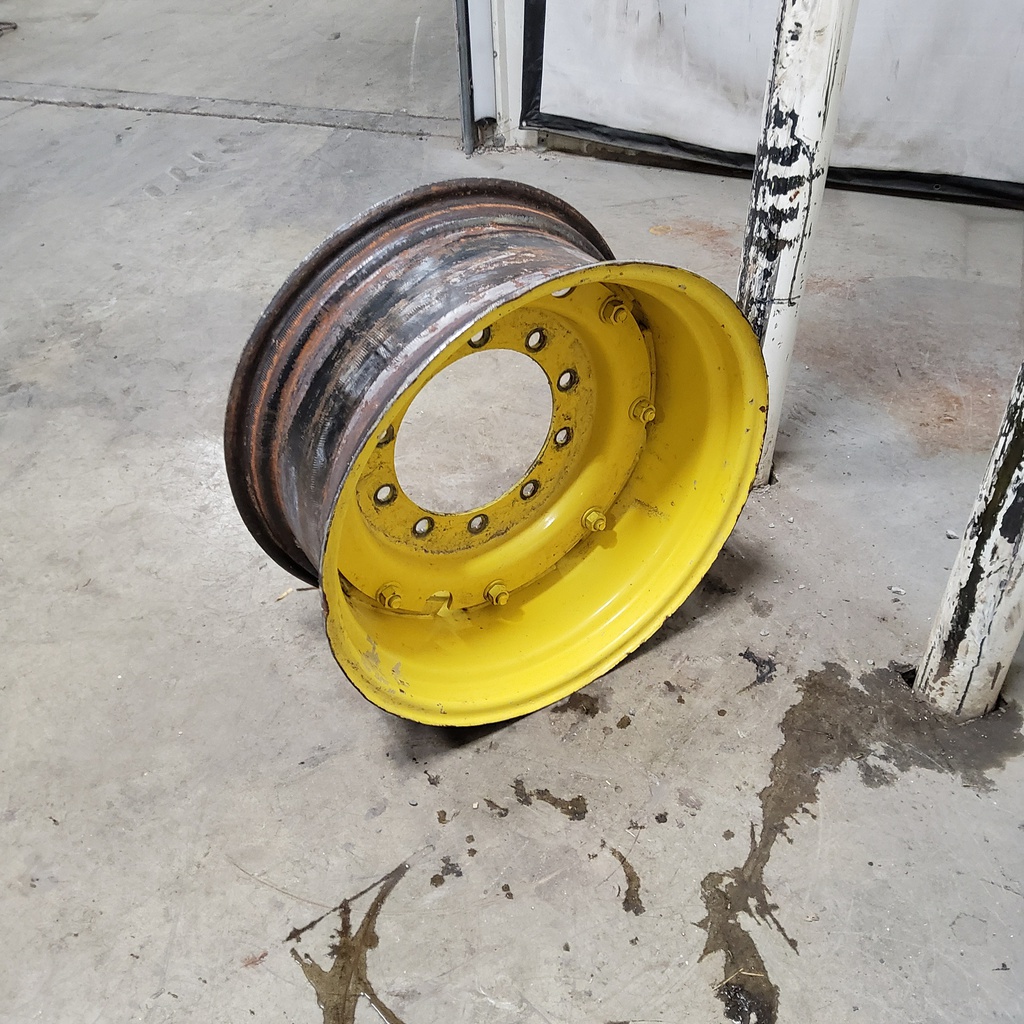 12"W x 26"D, John Deere Yellow Stub Disc