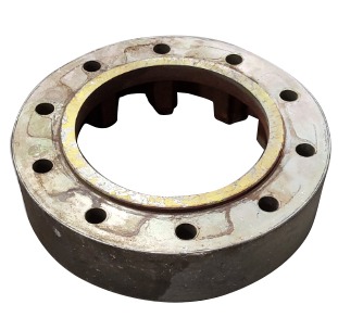 10-Hole 4"L Combine Hub Extension, Bare