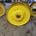 8"W x 48"D, John Deere Yellow 12-Hole Stub Disc (groups of 3 bolts)