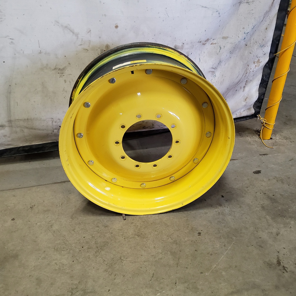 10-Hole Stub Disc Center for 34" Rim, John Deere Yellow