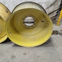 18"W x 38"D, John Deere Yellow 10-Hole Formed Plate