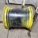 30"W x 30"D, John Deere Yellow 10-Hole Formed Plate