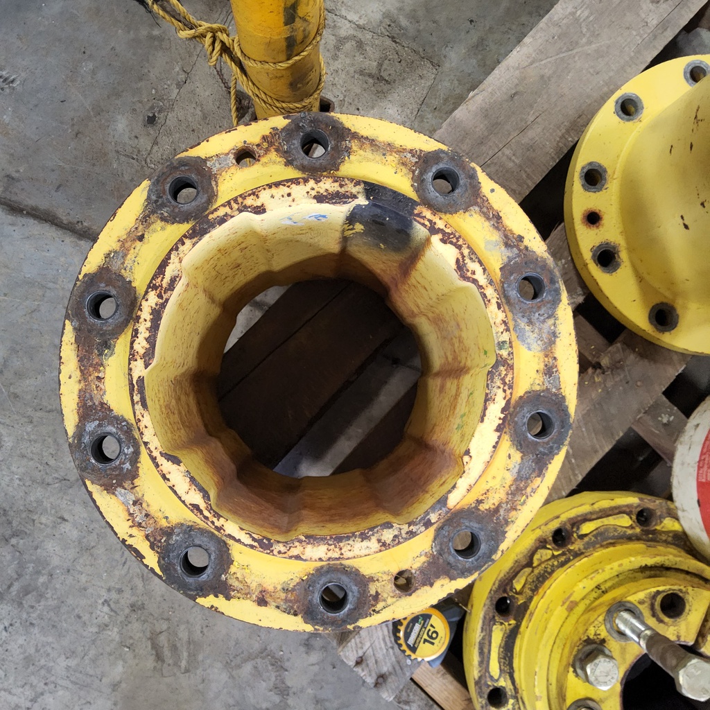 10-Hole 15"L Hub Extension, John Deere Yellow