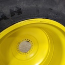 50"W x 46"D, John Deere Yellow 20-Hole Formed Plate