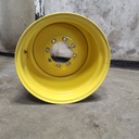 25"W x 26"D, John Deere Yellow 8-Hole Formed Plate