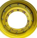 12-Hole Stub Disc Center for 34" Rim, John Deere Yellow