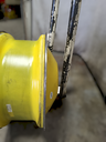 18"W x 42"D, John Deere Yellow 10-Hole Dolly Dual