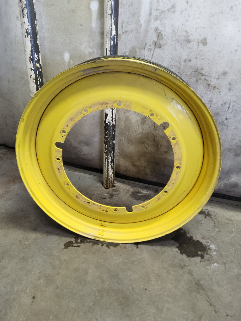 10"W x 50"D, John Deere Yellow 12-Hole Stub Disc