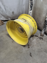 21"W x 32"D, John Deere Yellow 10-Hole Formed Plate