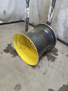 25"W x 26"D, John Deere Yellow 8-Hole Formed Plate