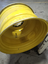 23"W x 38"D, John Deere Yellow 10-Hole Straddle Dual