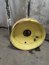 10"W x 38"D, John Deere Yellow 9-Hole Formed Plate