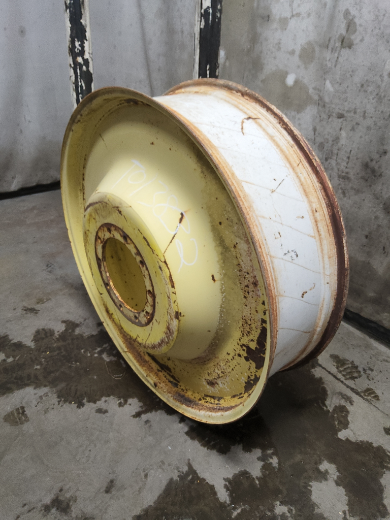 13"W x 46"D, John Deere Yellow 10-Hole Formed Plate