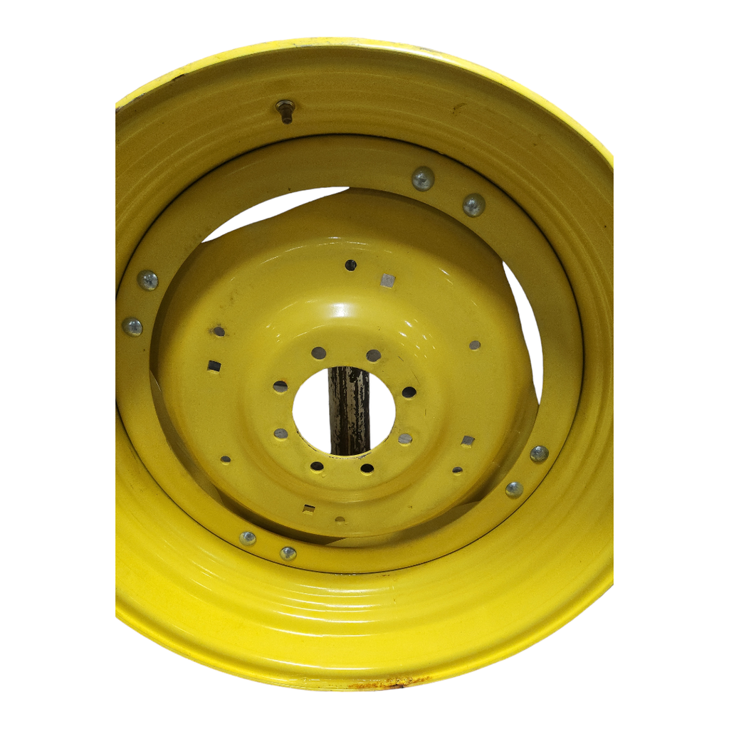 8-Hole Stub Disc (groups of 2 bolts) Center for 34" Rim, John Deere Yellow