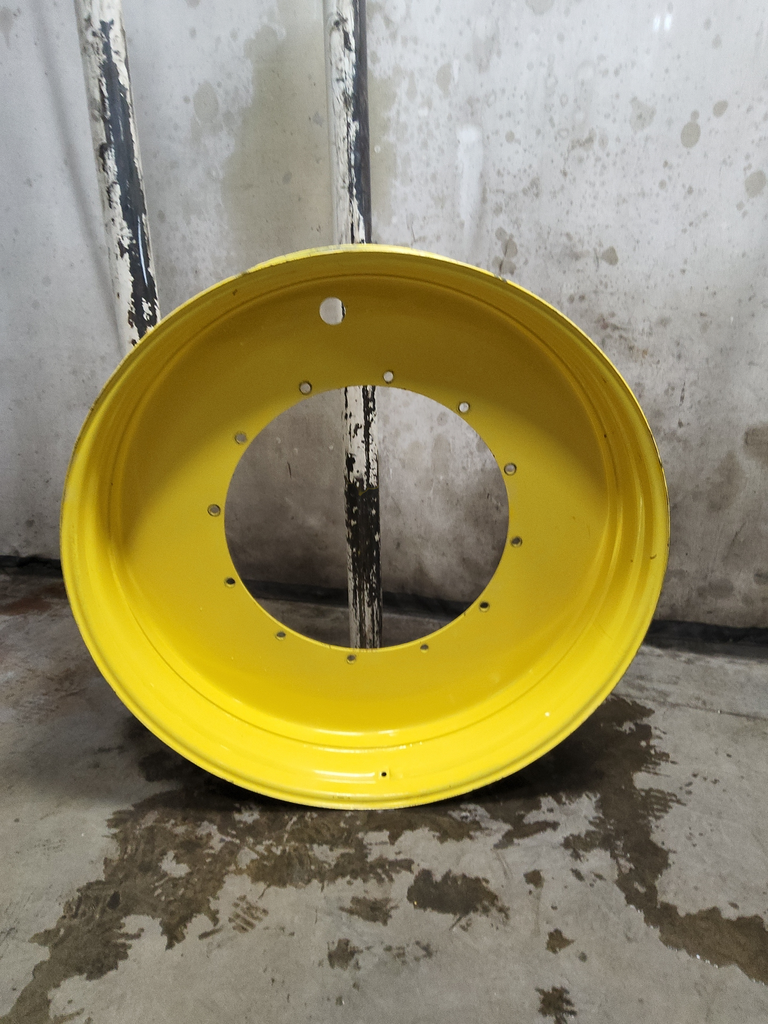 12"W x 54"D, John Deere Yellow 12-Hole Stub Disc