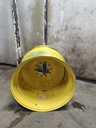 27"W x 38"D, John Deere Yellow 10-Hole Formed Plate W/Weight Holes