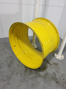 25"W x 38"D, John Deere Yellow 0-Hole Double Bevel 38" Cast