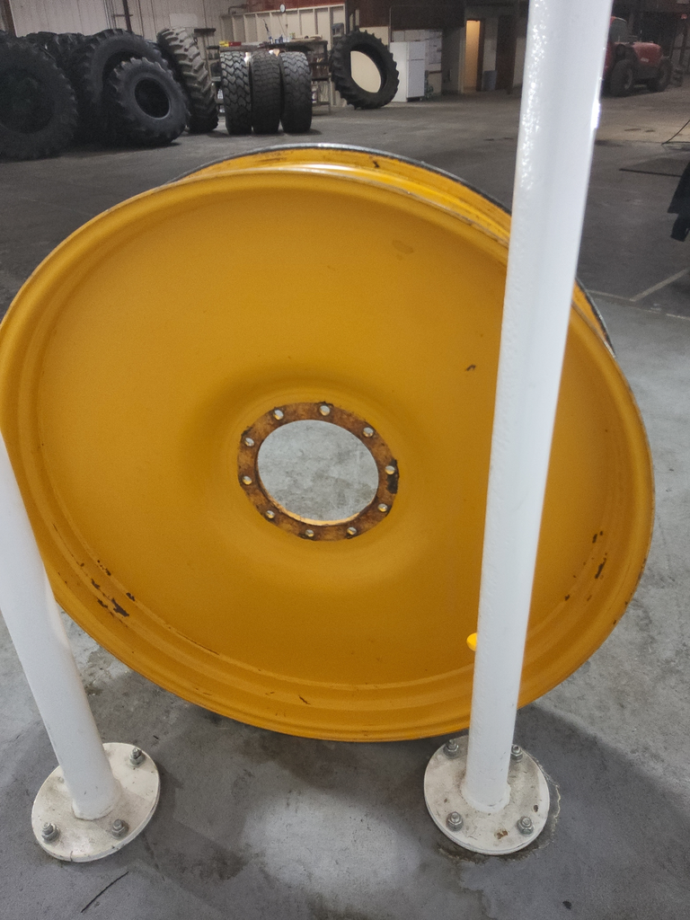 10"W x 50"D, Hagie Orange 10-Hole Formed Plate