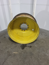 18"W x 38"D, John Deere Yellow 10-Hole Formed Plate