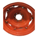 8-Hole Rim with Clamp/Loop Style Center for 24" Rim, Kubota Orange