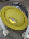 18"W x 42"D, John Deere Yellow 10-Hole Formed Plate