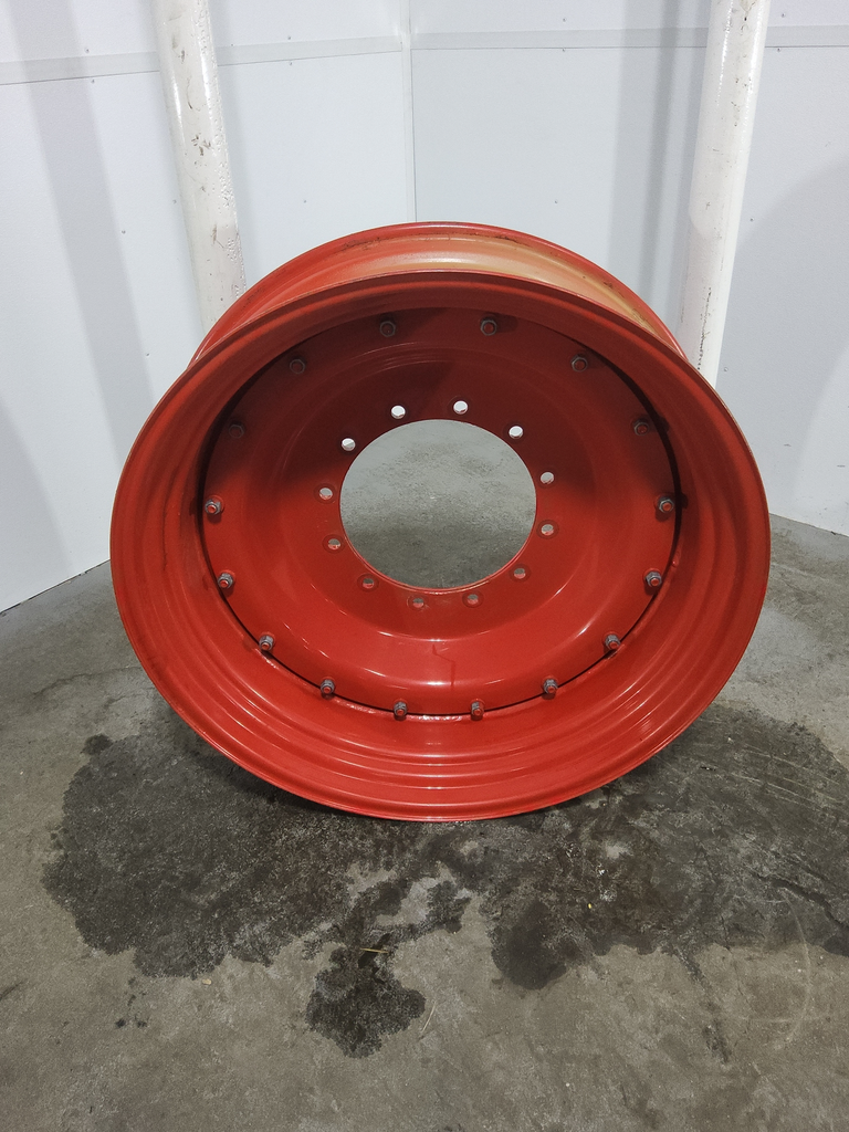 11"W x 38"D, Fendt/Agco Red 16-Hole Stub Disc