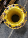 10-Hole 21.5"L Hub Extension/Triple, John Deere Yellow