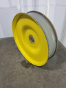 10"W x 46"D, John Deere Yellow 8-Hole Formed Plate