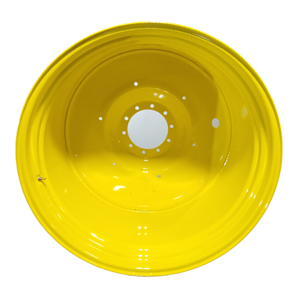 28"W x 46"D, John Deere Yellow 10-Hole Formed Plate