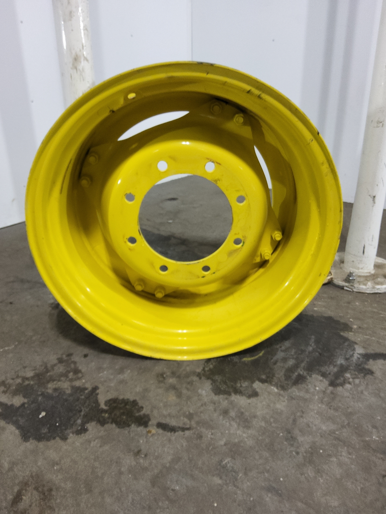 12"W x 24"D, John Deere Yellow 8-Hole Stub Disc (groups of 2 bolts)