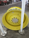 20"W x 42"D, John Deere Yellow 10-Hole Formed Plate