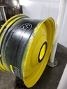 18"W x 42"D, John Deere Yellow 10-Hole Formed Plate