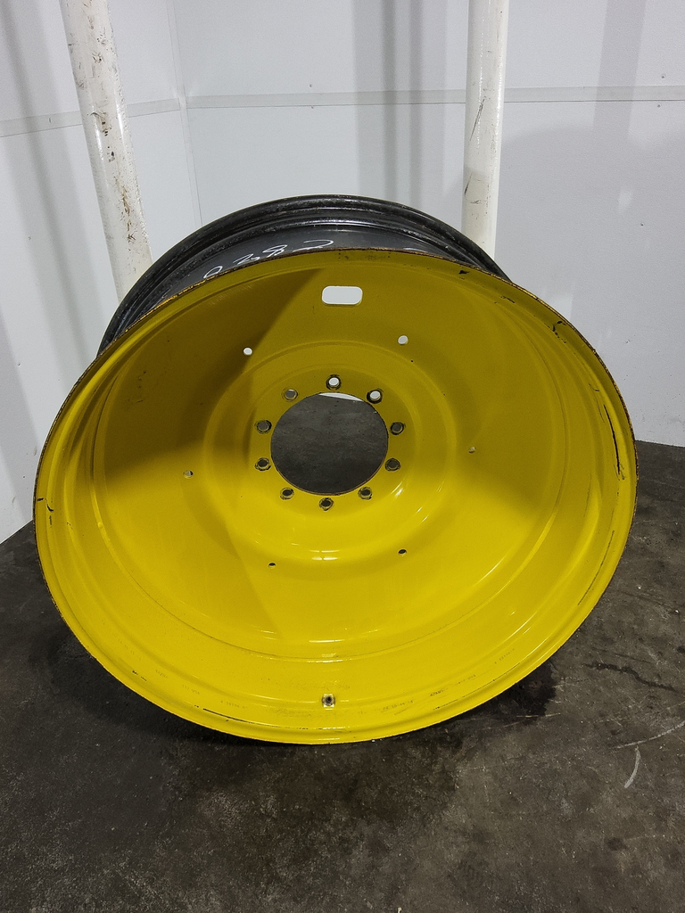 16"W x 42"D, John Deere Yellow 10-Hole Formed Plate