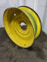 16"W x 50"D, John Deere Yellow 10-Hole Formed Plate