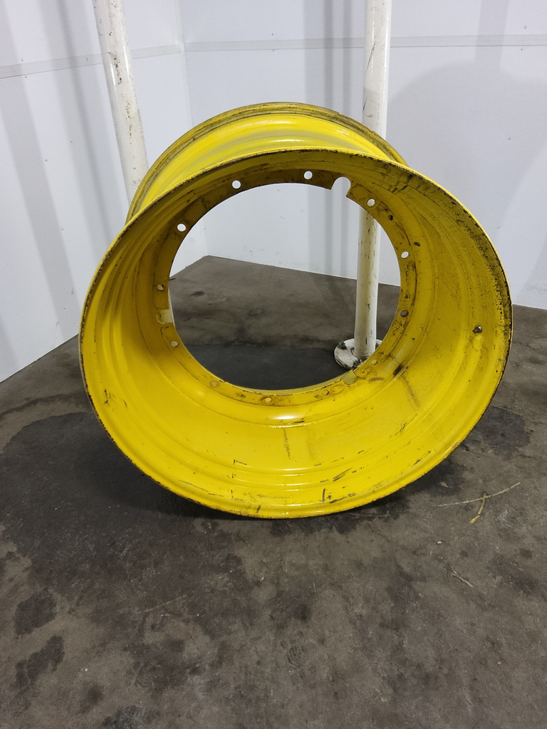 25"W x 42"D, John Deere Yellow 12-Hole Stub Disc