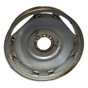 10"W x 42"D Rim with Clamp/Loop Style (groups of 2 bolts) Rim with 8-Hole Center, Sliver Mist