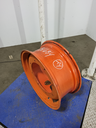 10"W x 24"D, Kubota Orange 8-Hole Stamped Plate