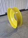 10"W x 42"D, John Deere Yellow 12-Hole Spun Disc