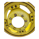 8-Hole Rim with Clamp/Loop Style (groups of 2 bolts) Center for 24" Rim, John Deere Yellow