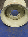 10"W x 15"D, New Holland White 6-Hole Flat Plate