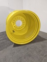 27"W x 38"D, John Deere Yellow 10-Hole Straddle Dual - Inside Main