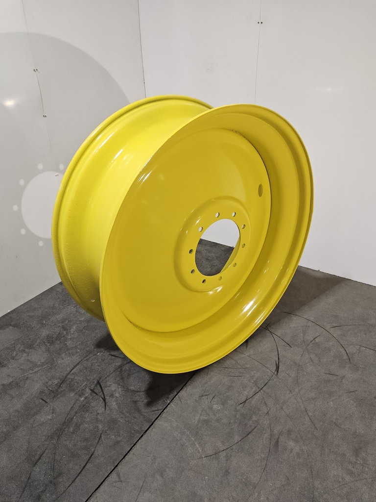 16"W x 46"D, John Deere Yellow 10-Hole Formed Plate