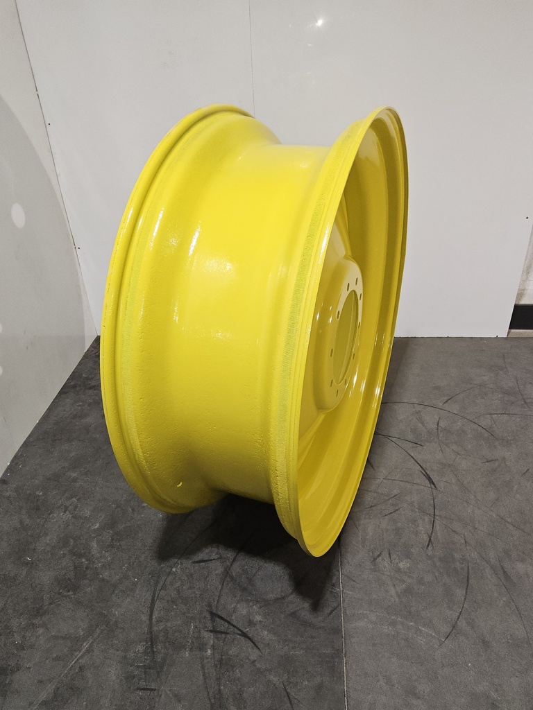 16"W x 46"D, John Deere Yellow 10-Hole Formed Plate