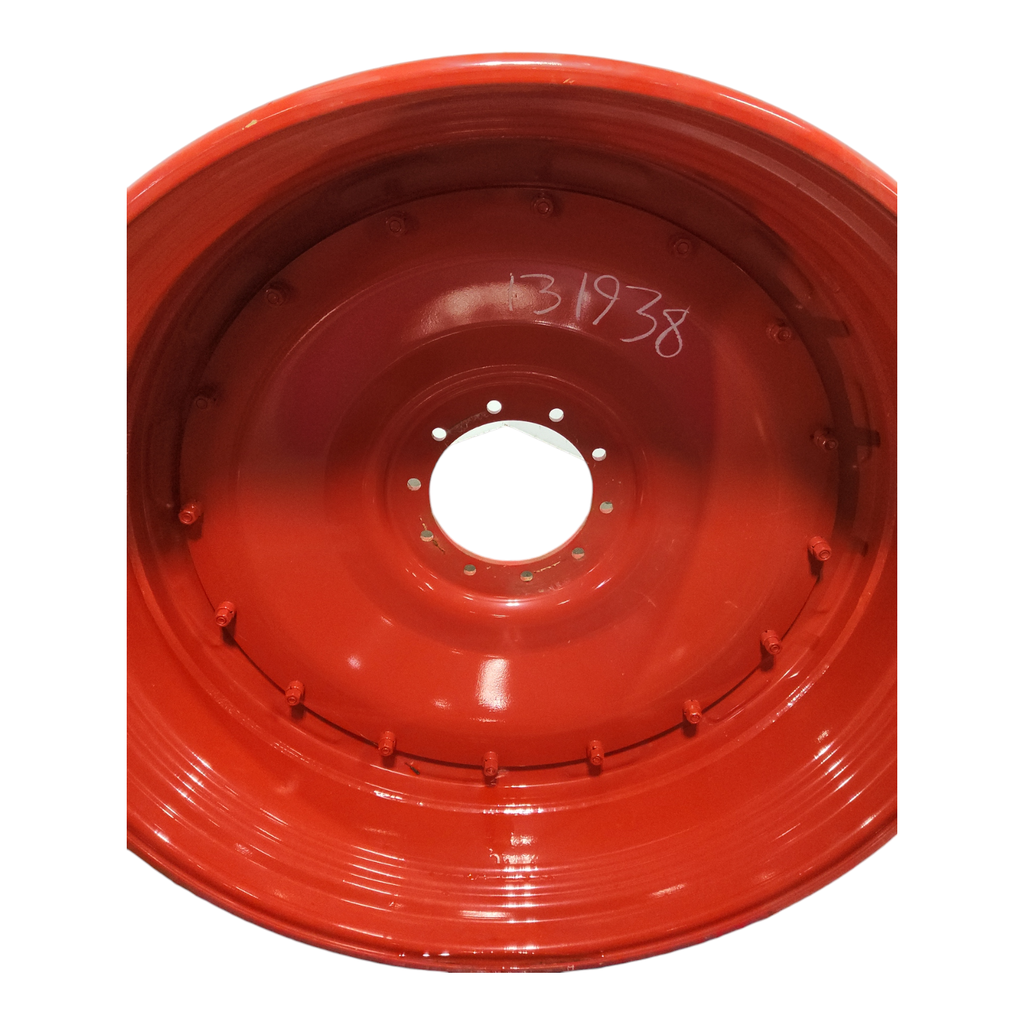 10-Hole Stub Disc Center for 46"-54" Rim, Fendt/Agco Red