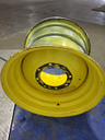 20"W x 26"D, John Deere Yellow 8-Hole Formed Plate