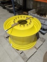 23"W x 38"D, John Deere Yellow 10-Hole Straddle Dual - Inside Main