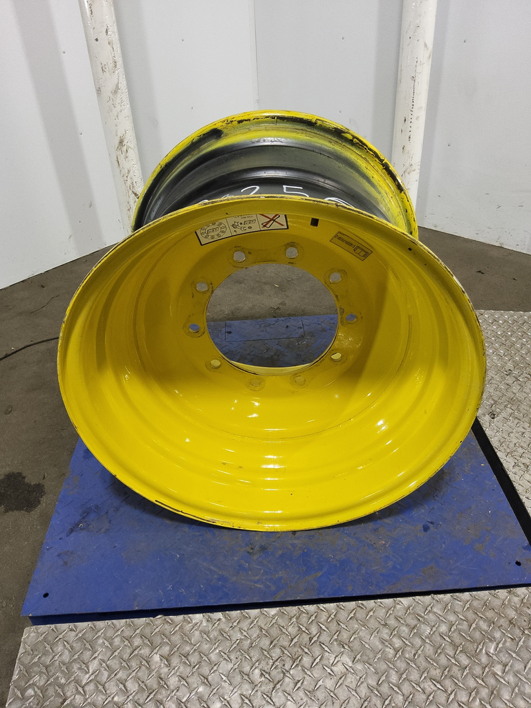 20"W x 26"D, John Deere Yellow 10-Hole Formed Plate